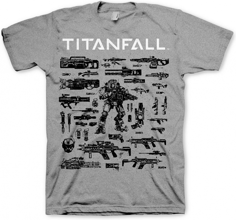 Level Up Wear Titanfall T-Shirt Choose Your Weapon