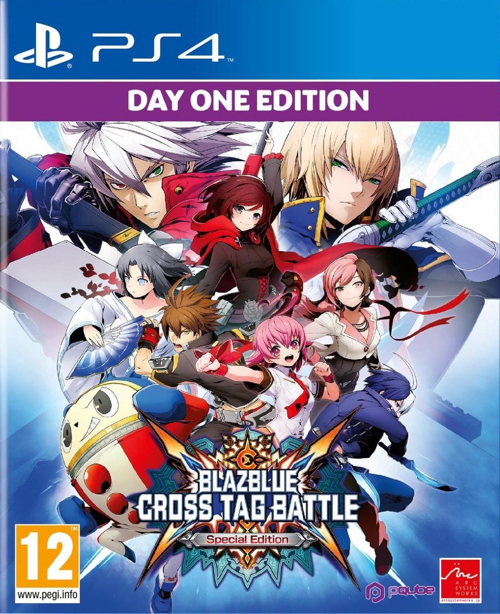 Pqube Blazblue Cross Tag Battle Special Edition Day One Edition