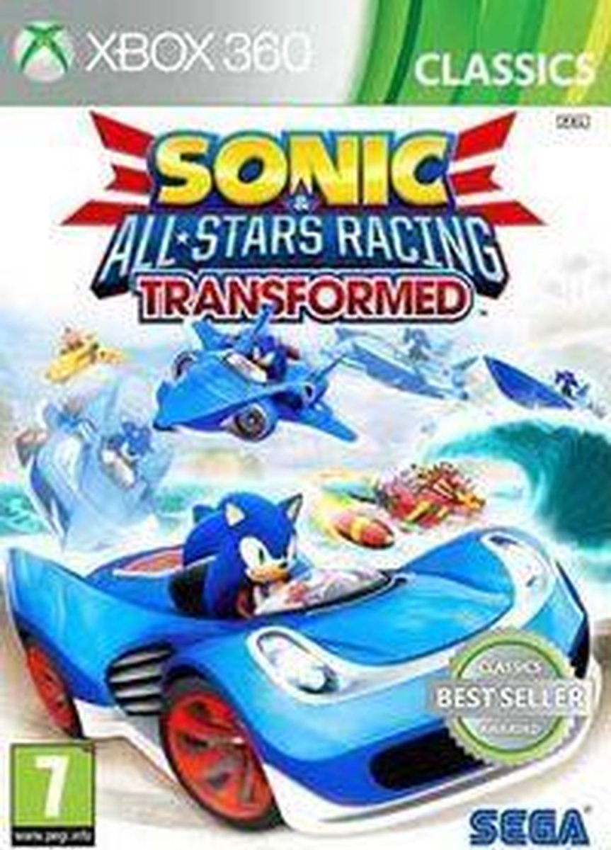 SEGA Sonic All-Stars Racing Transformed (Classics)