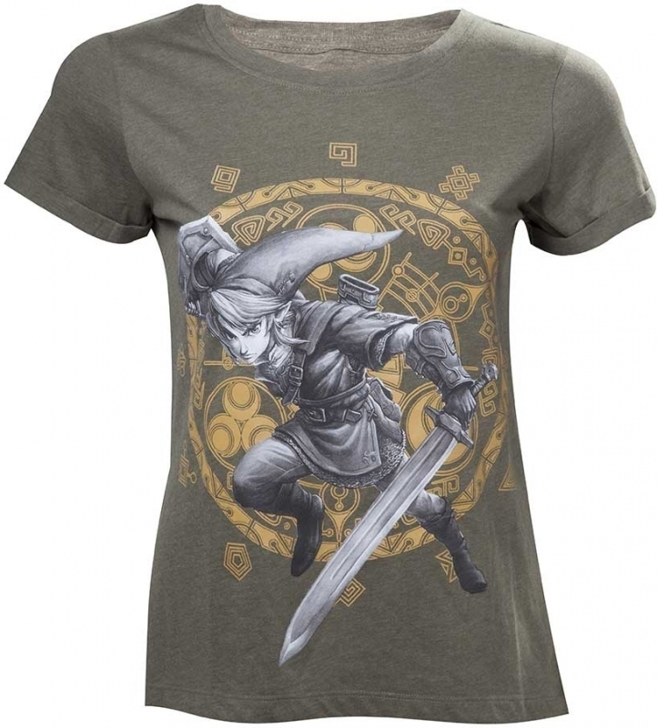 Difuzed Zelda - Link at the Gate of Time Women's T-shirt