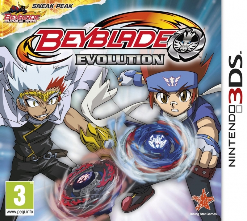 Rising Star games Beyblade Evolution