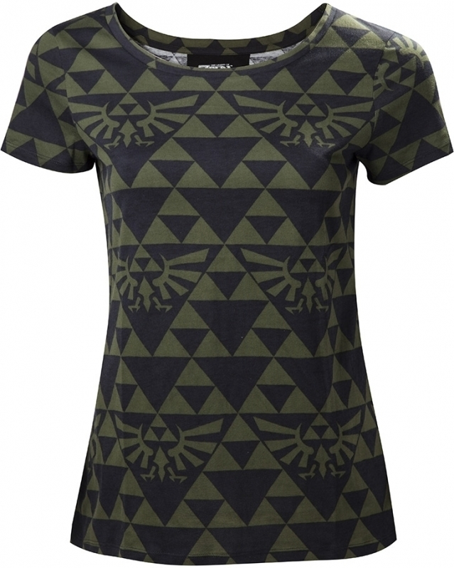 Difuzed Zelda - Green and Black Hyrule T-shirt