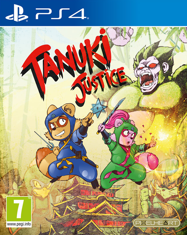 PixelHeart Tanuki Justice