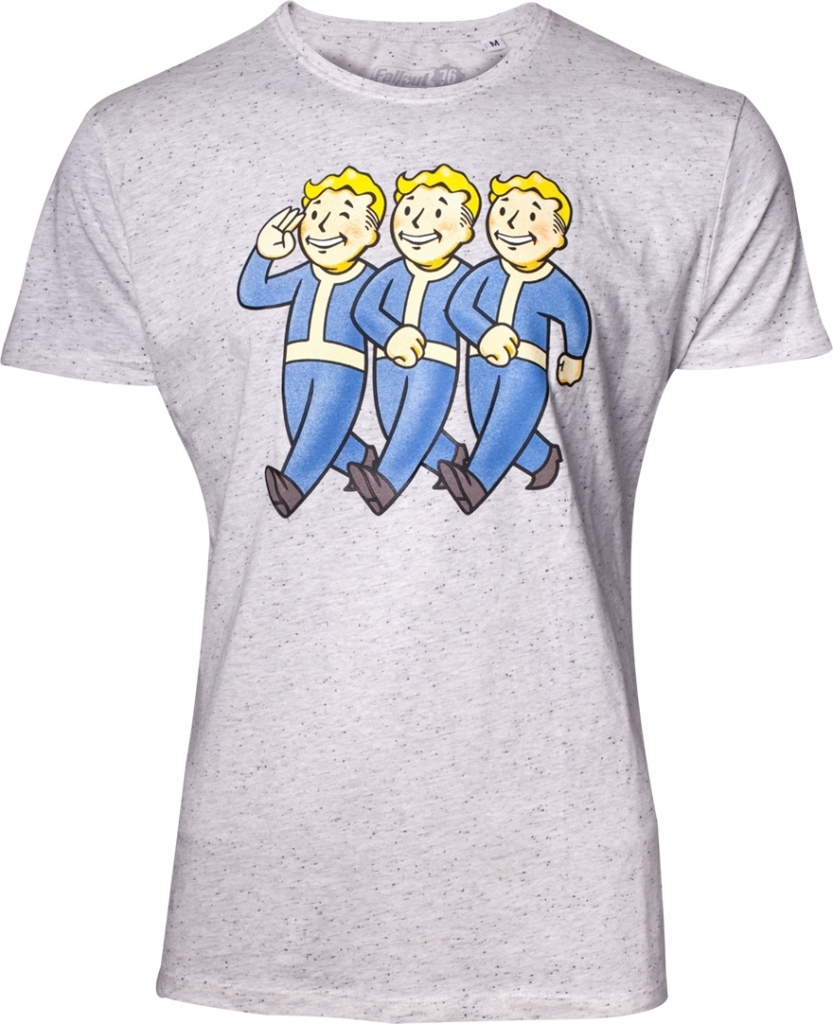 Difuzed Fallout - Three Vault Boys Men's T-shirt