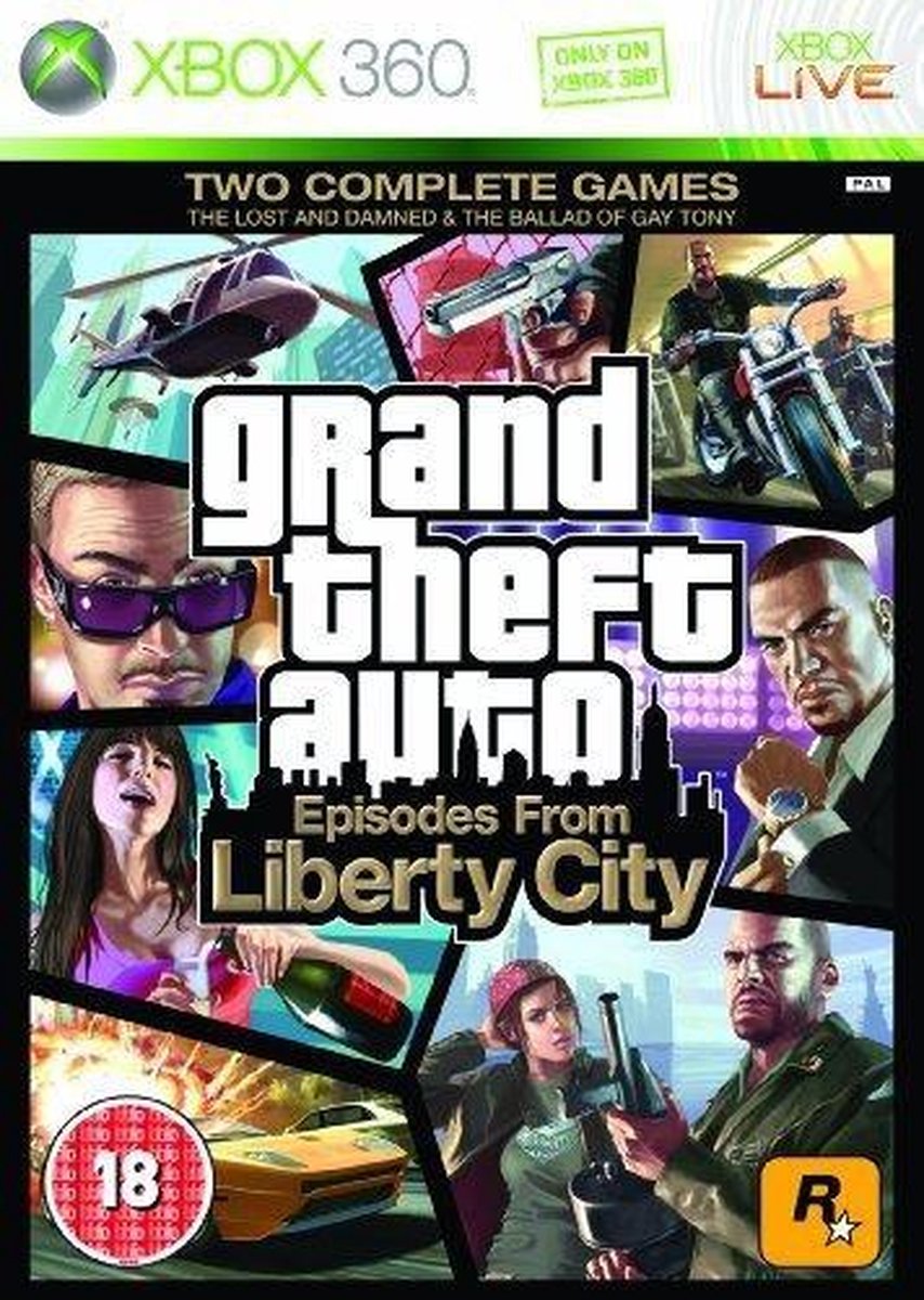 Rockstar Grand Theft Auto 4 Episodes from Liberty City