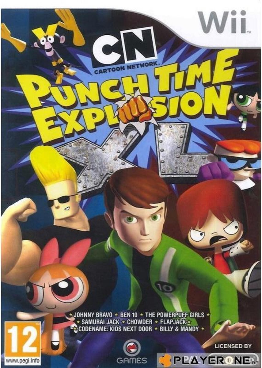 OG International Cartoon Network Punchtime Explosion XL