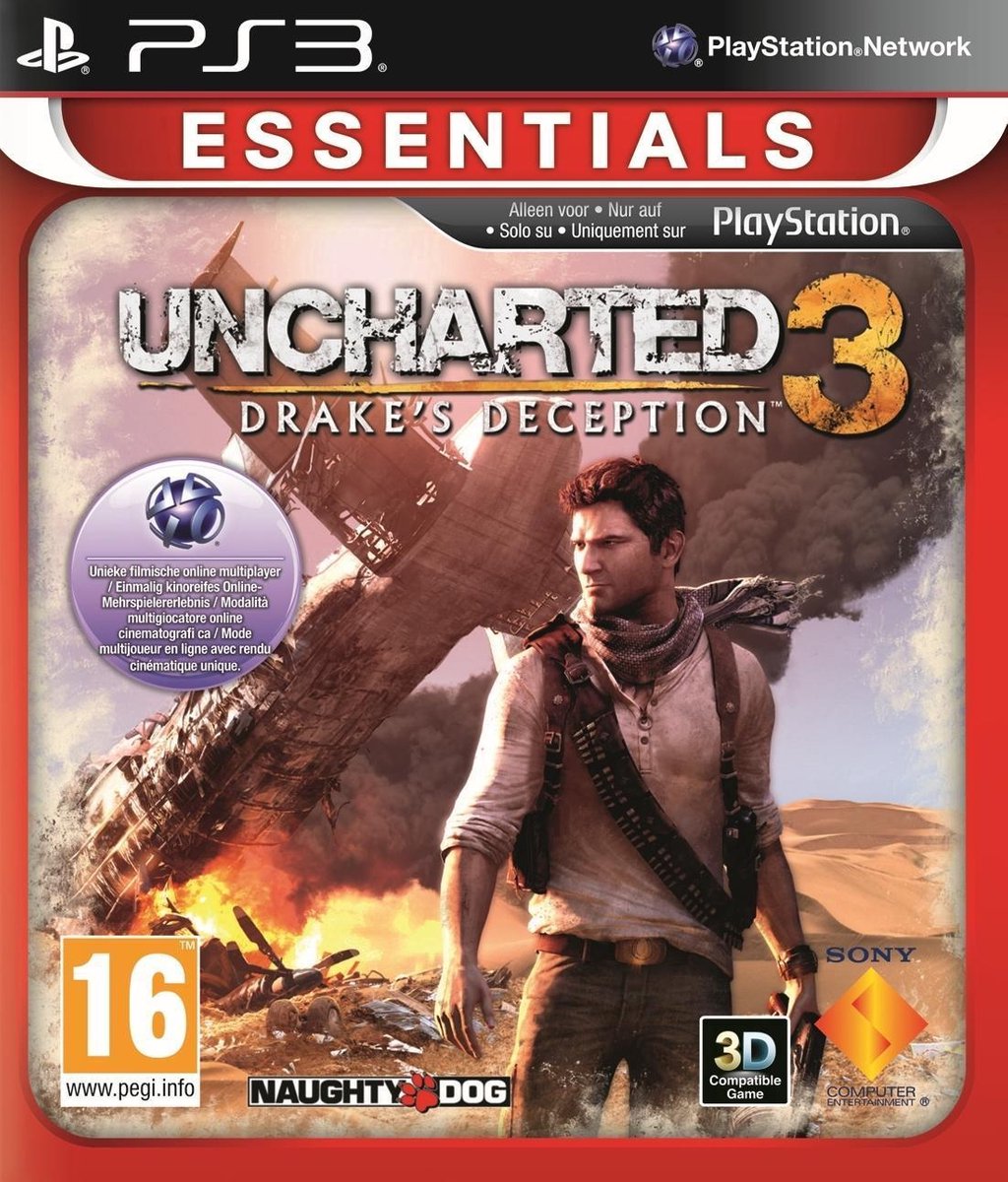 Sony Uncharted 3 Drake's Deception (essentials)