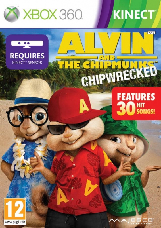 Majesco Alvin and the Chipmunks Chipwrecked (Kinect)