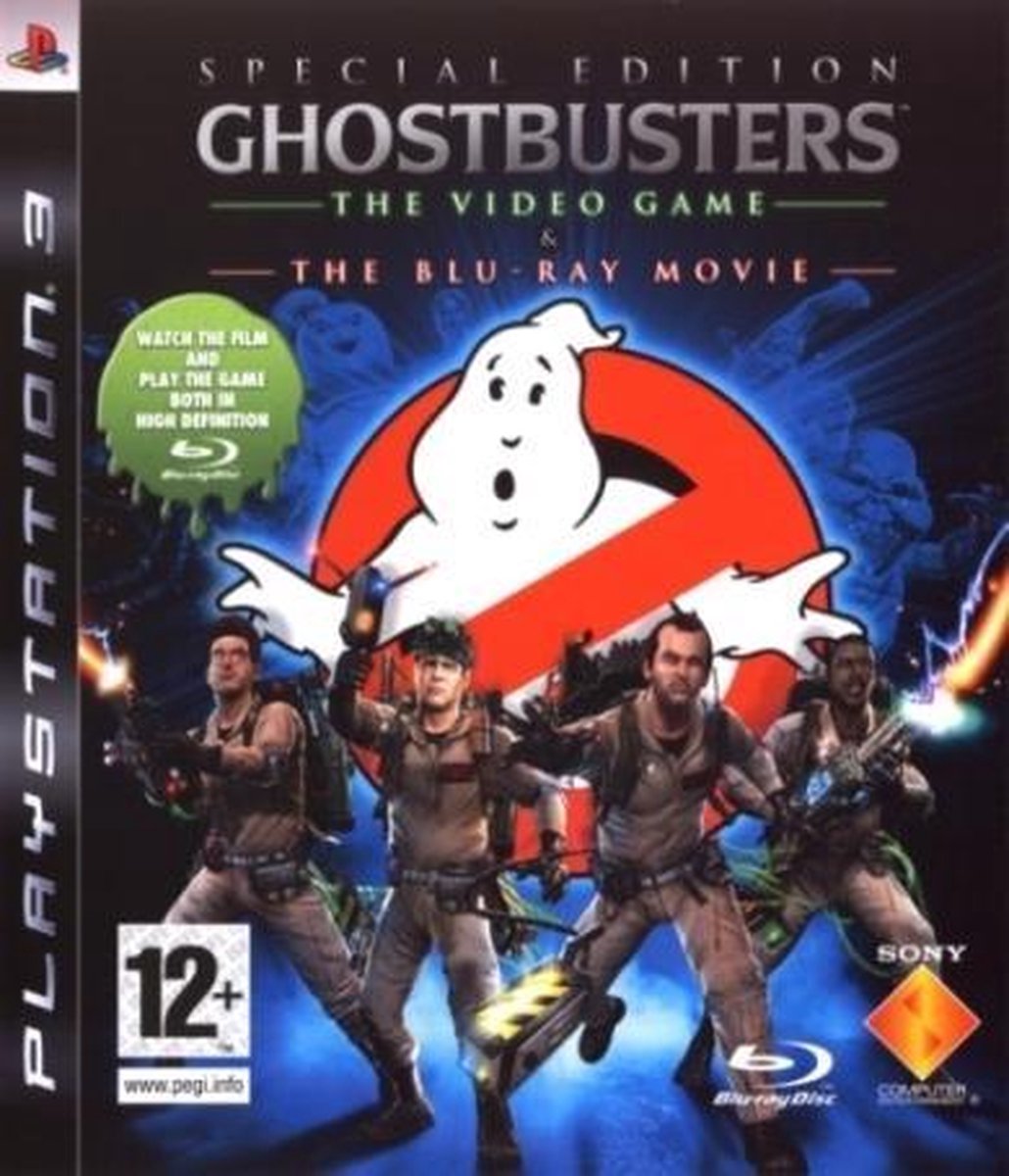 Sony Ghostbusters The Video Game + Blu-Ray Ghostbusters