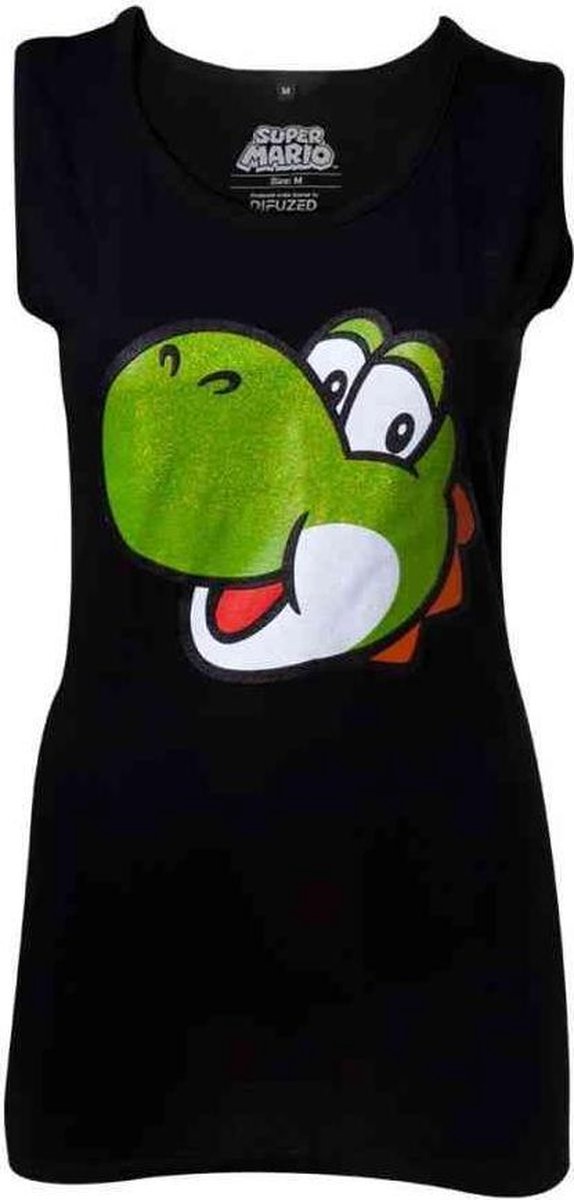 Difuzed Nintendo - Super Mario Yoshi Glitter Women's Tanktop