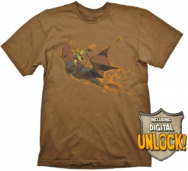 Gaya Entertainment DOTA 2 T-Shirt Batrider + Ingame Code