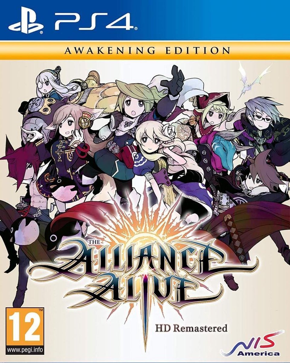 Nis The Alliance Alive HD Remastered Awakening Edition