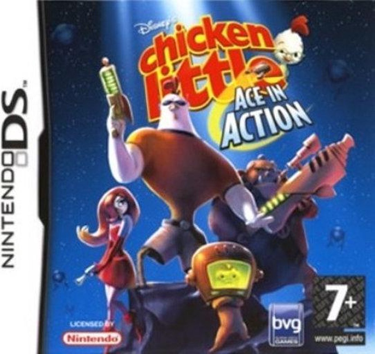 Buena Vista Games Chicken Little Ace in Action