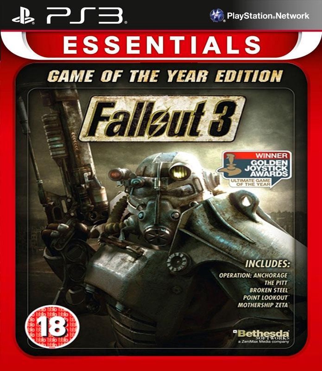 Bethesda Fallout 3 Game of the Year (essentials)