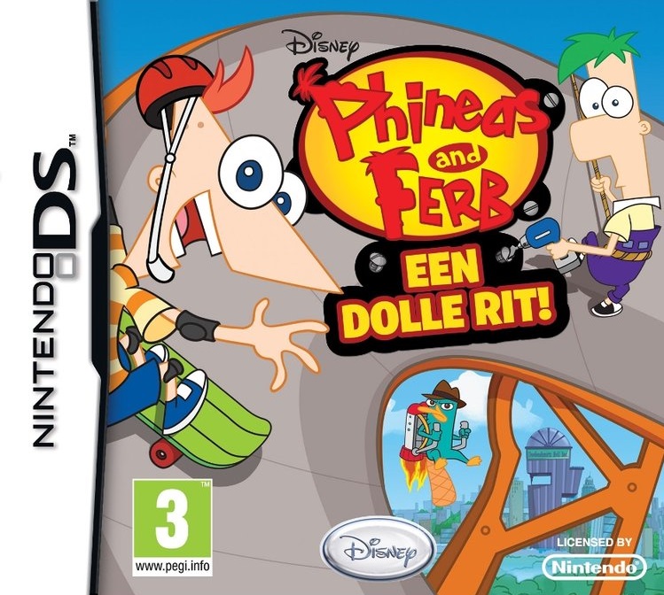 Phineas & Ferb Een Dolle Rit (zonder handleiding)