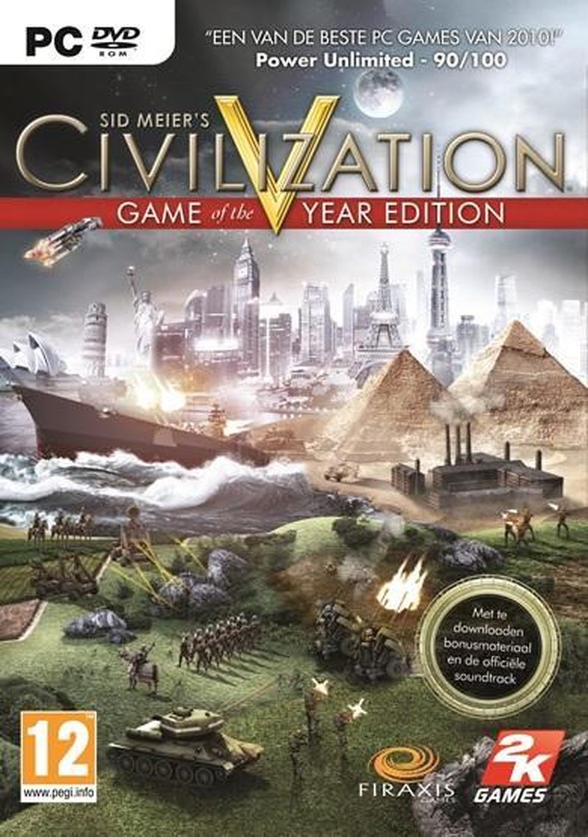 2K Games Civilization 5 Game of the Year Edition