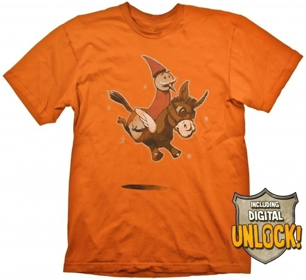Gaya Entertainment DOTA 2 T-Shirt Wizard & Donkey + Ingame Code