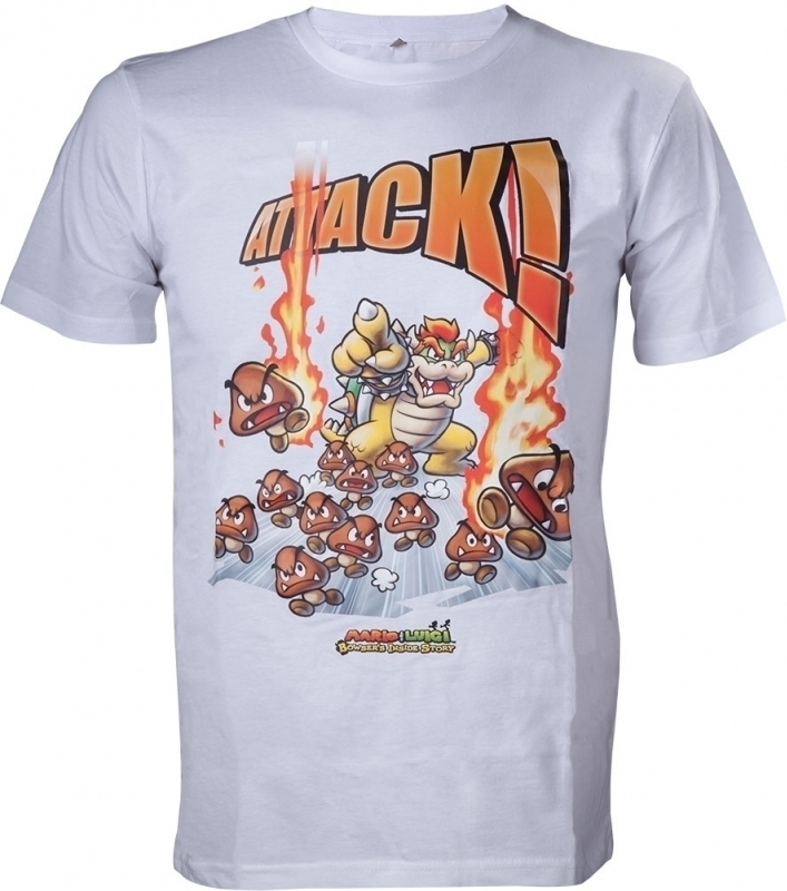 Difuzed Nintendo - Bowser Attack T-shirt