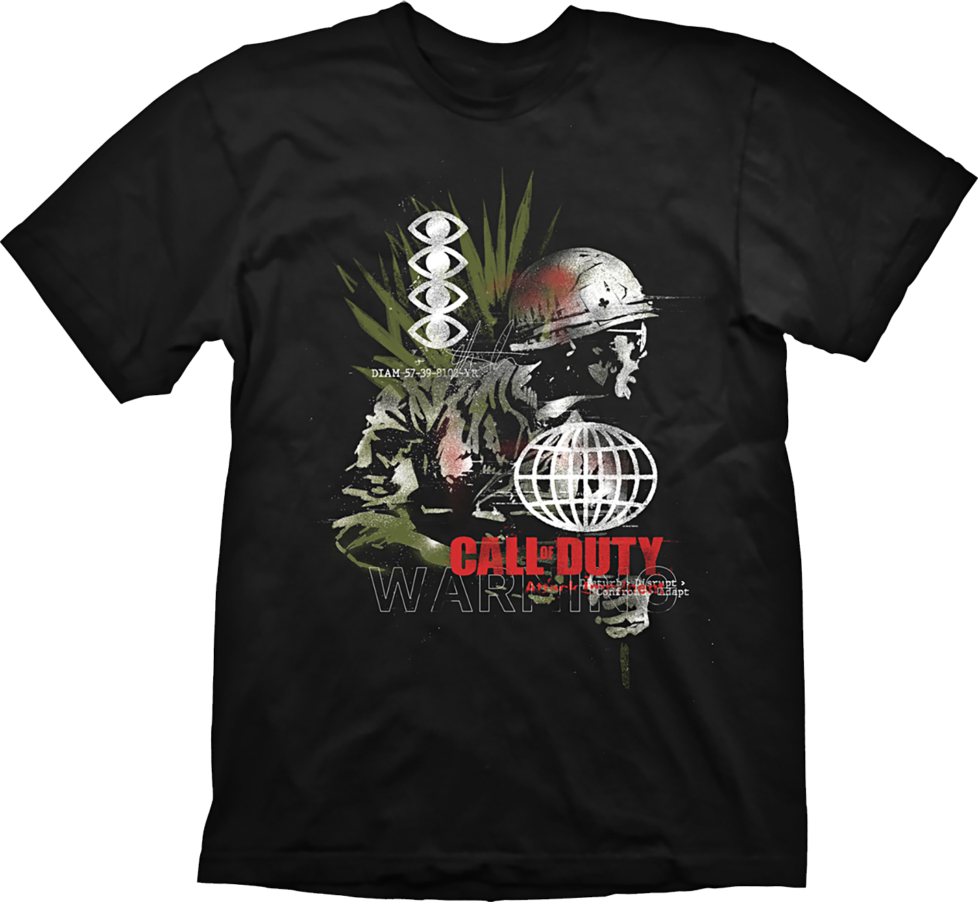 Gaya Entertainment Call of Duty Black Ops Cold War - Army Comp Black T-Shirt