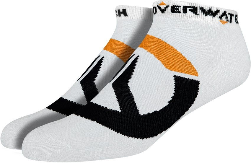 J!NX Overwatch - Logo Socks White (3 Paar) - Paars