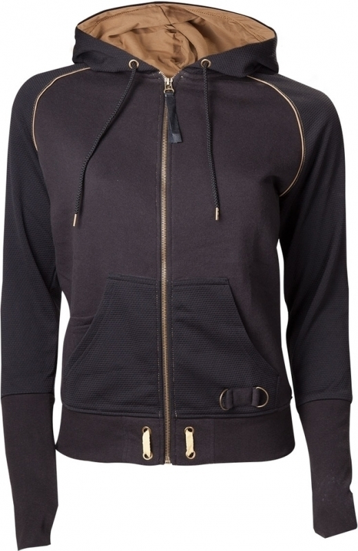Difuzed Assassin's Creed Syndicate Black Zipped Hoodie Women