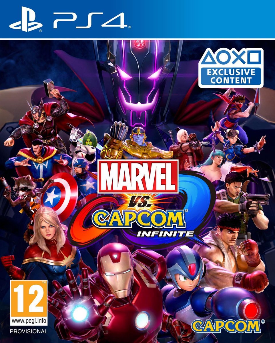 Capcom Marvel vs Infinite