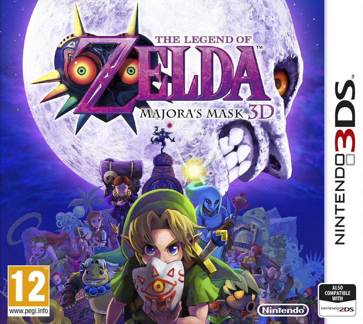 Nintendo The Legend of Zelda Majora's Mask 3D