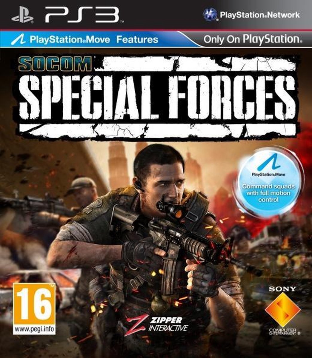 Sony Socom Special Forces (Ondersteunt Move)