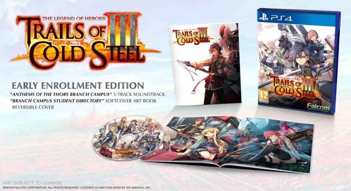 Nis The Legend of Heroes Trails of Cold Steel III Early Enrollment Edition