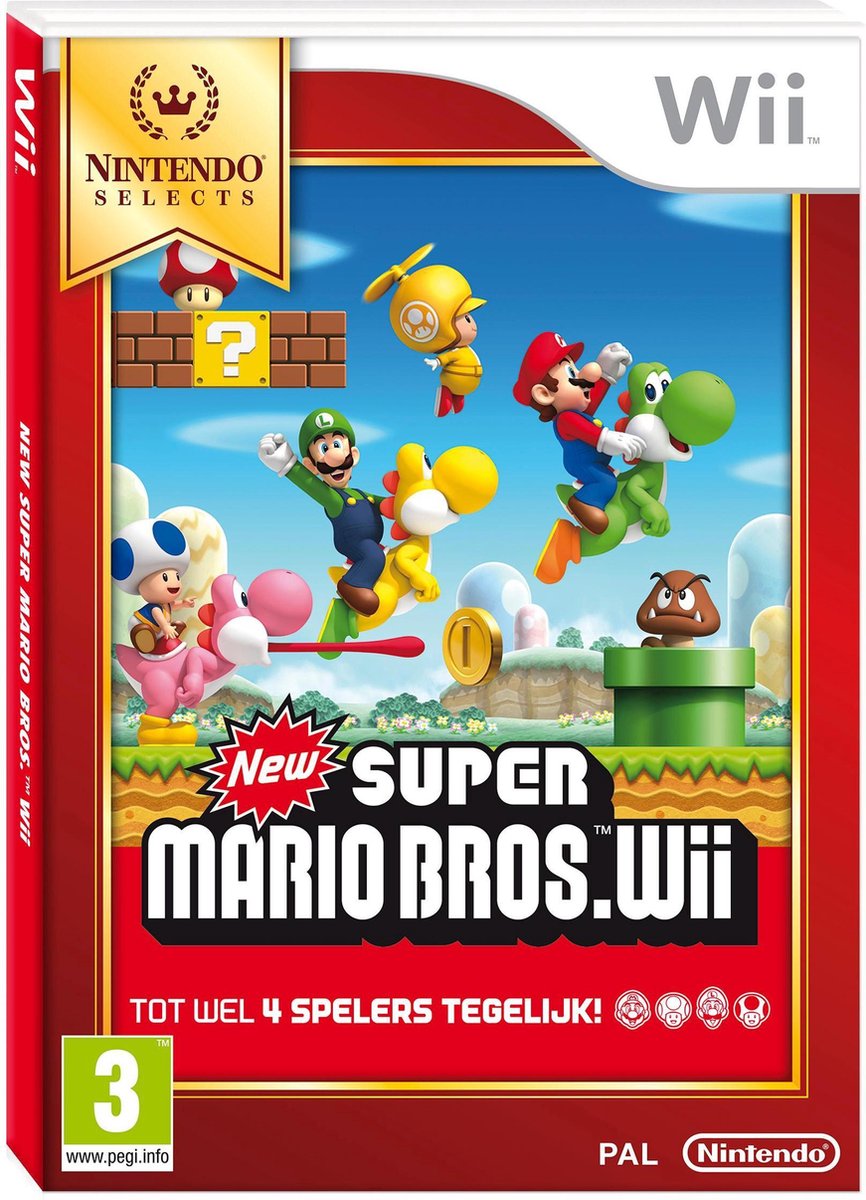 Nintendo New Super Mario Bros Wii ( Selects)