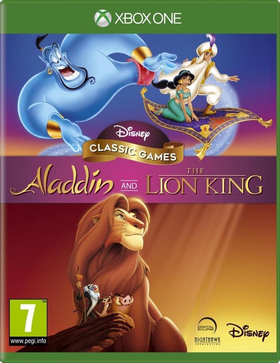 Nighthawk Disney Classic Games: Aladdin and The Lion King