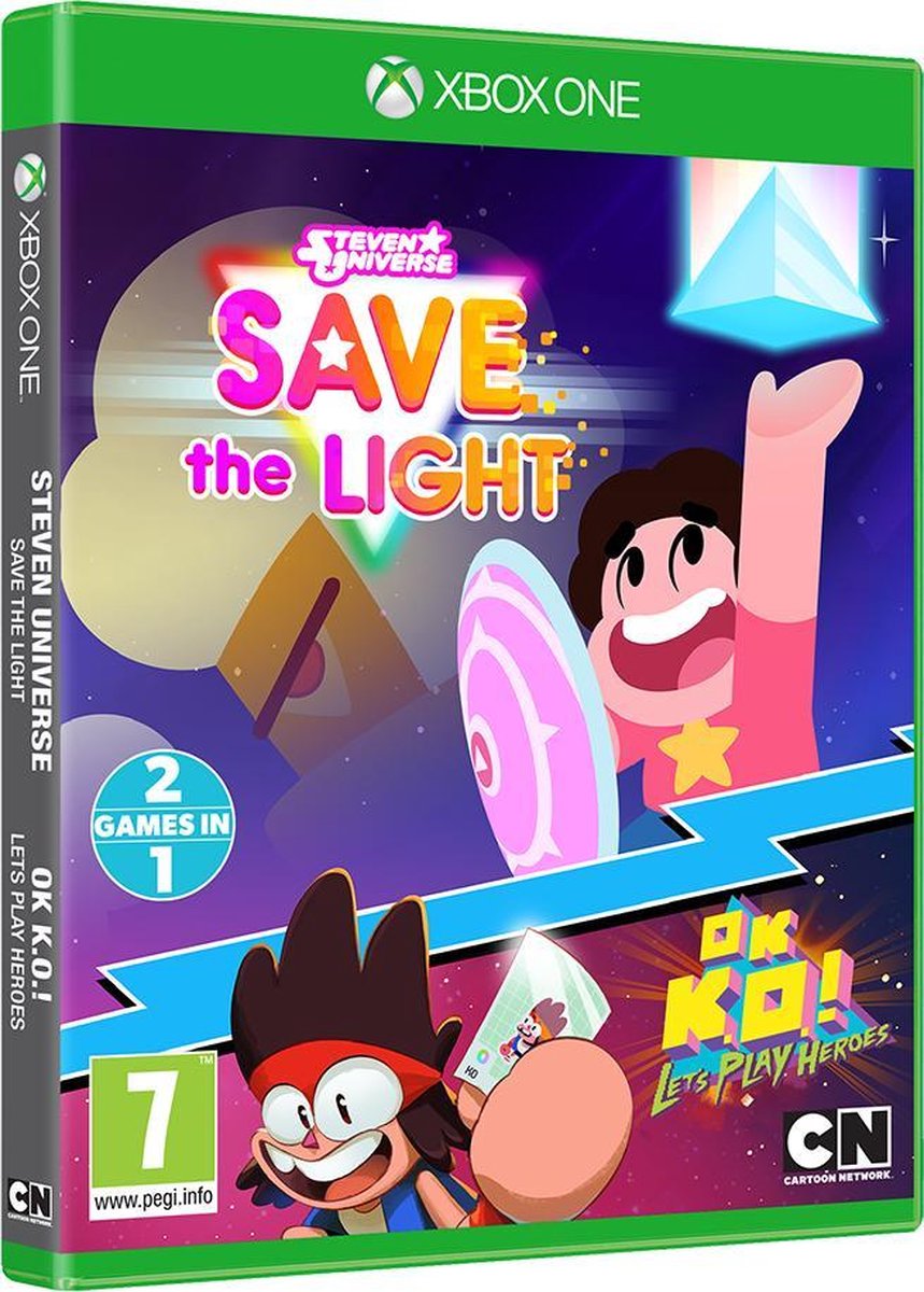 505 Games Steven Universe Save the Light + OK K.O! Let's Play Heroes