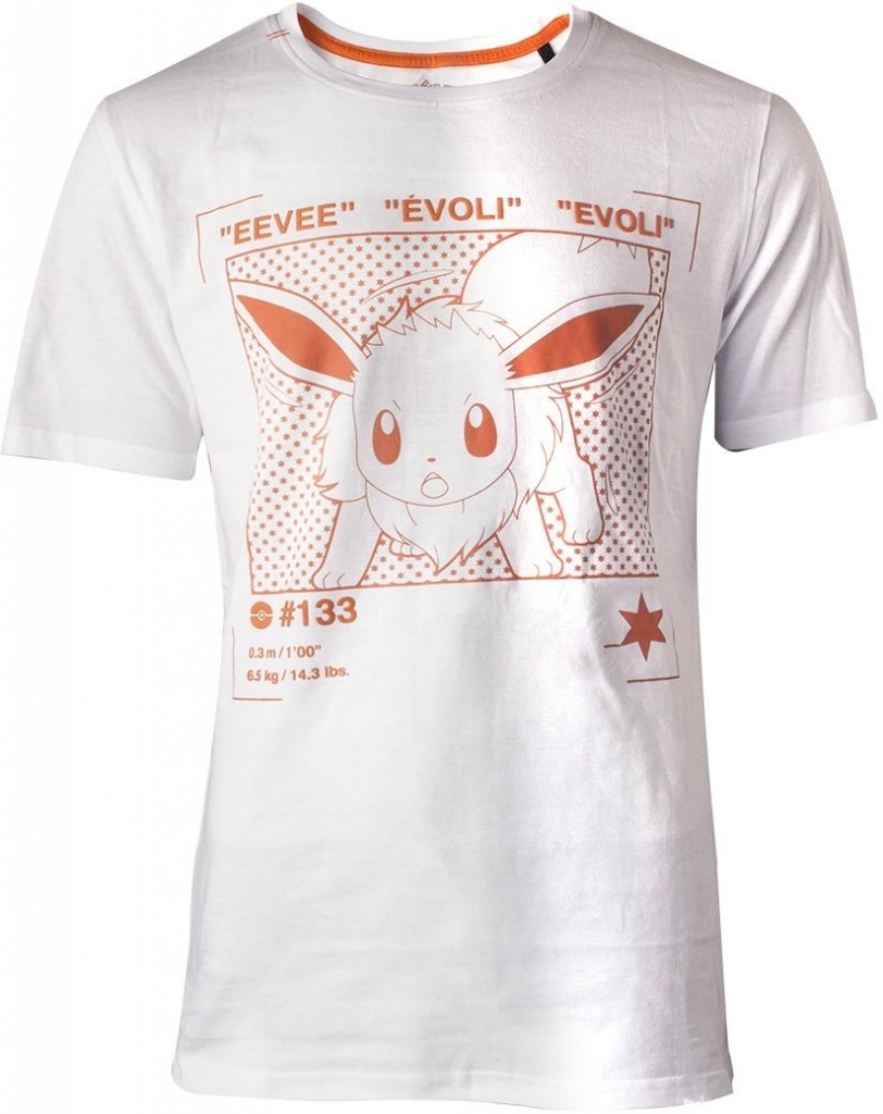 Difuzed Pokémon - Eevee Profile Men's T-shirt
