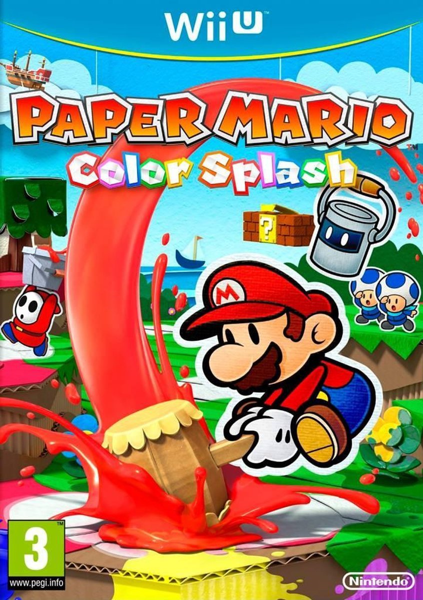 Nintendo Paper Mario Color Splash