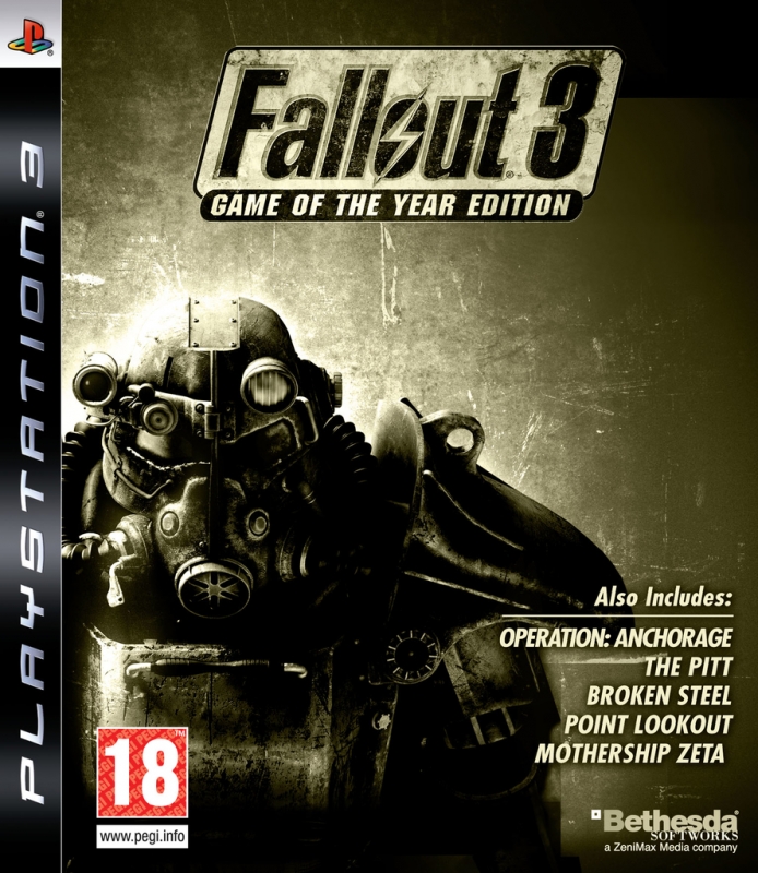 Bethesda Fallout 3 Game of the Year