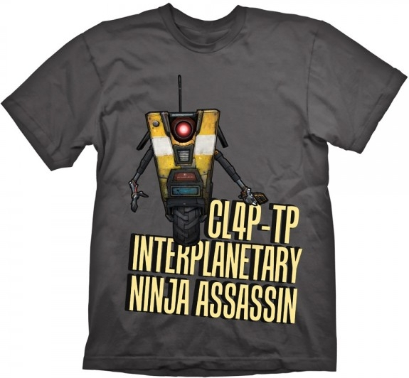 Gaya Entertainment Borderlands T-Shirt Claptrap Assassin