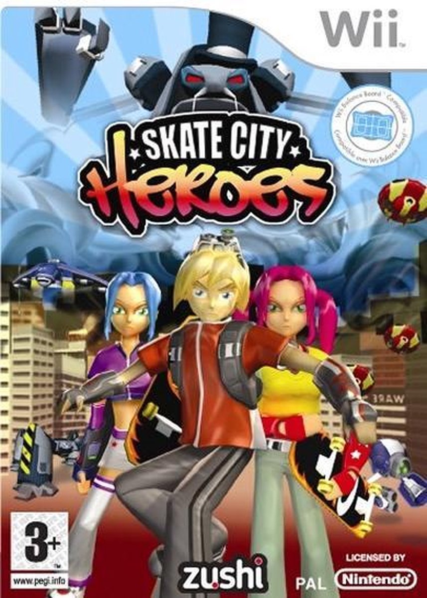 Zushi Games Skate City Heroes