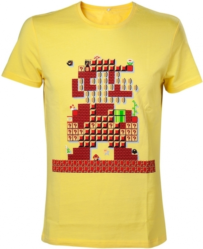 Difuzed Nintendo - Yellow Mario Maker T-Shirt