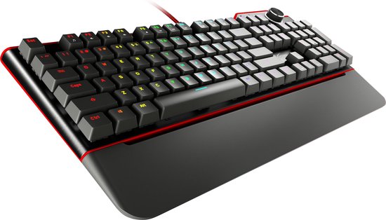 Genesis RX85 RGB toetsenbord USB QWERTY US International - Zwart