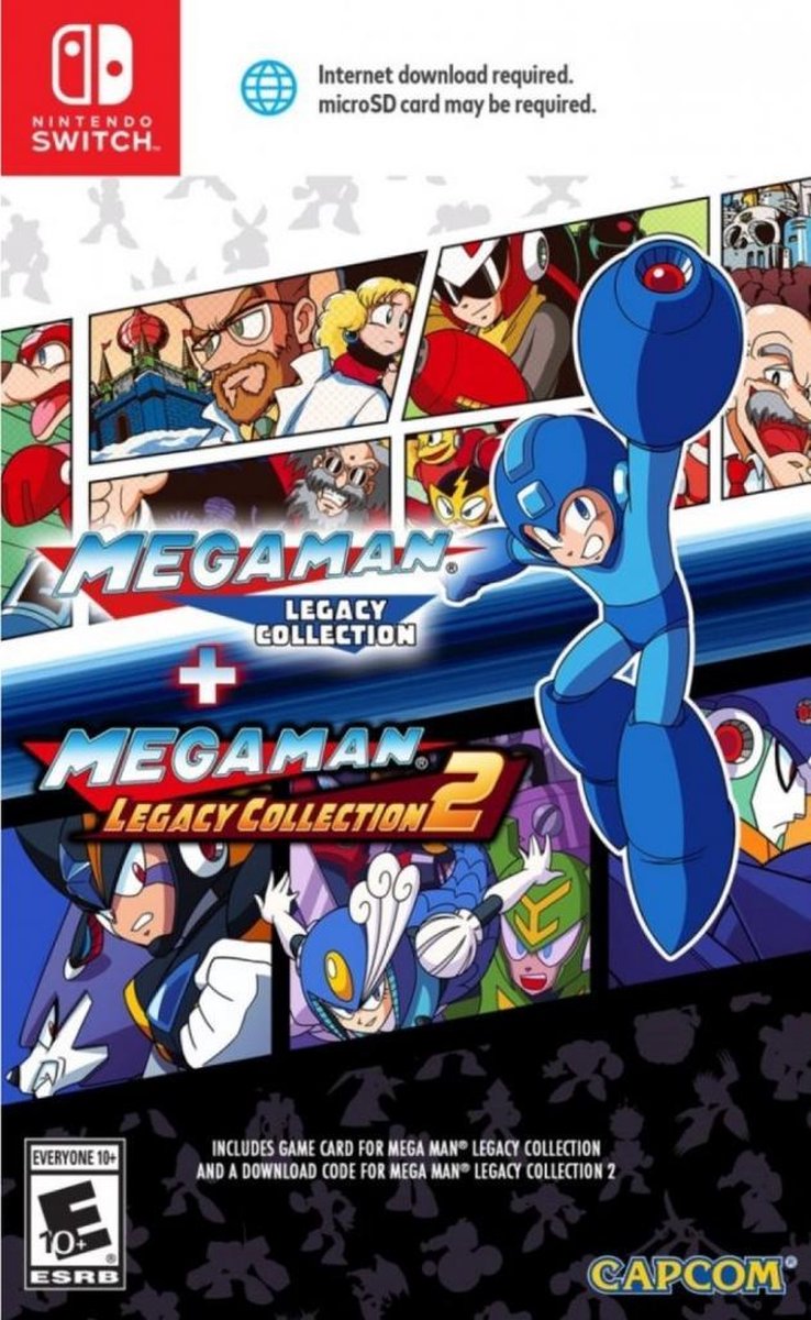 Capcom Mega Man Legacy Collection 1+2