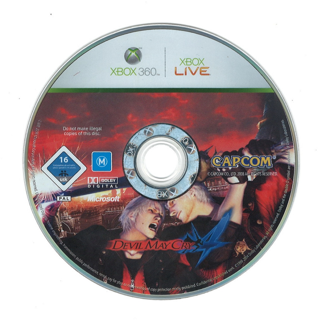 Capcom Devil May Cry 4 (losse disc)