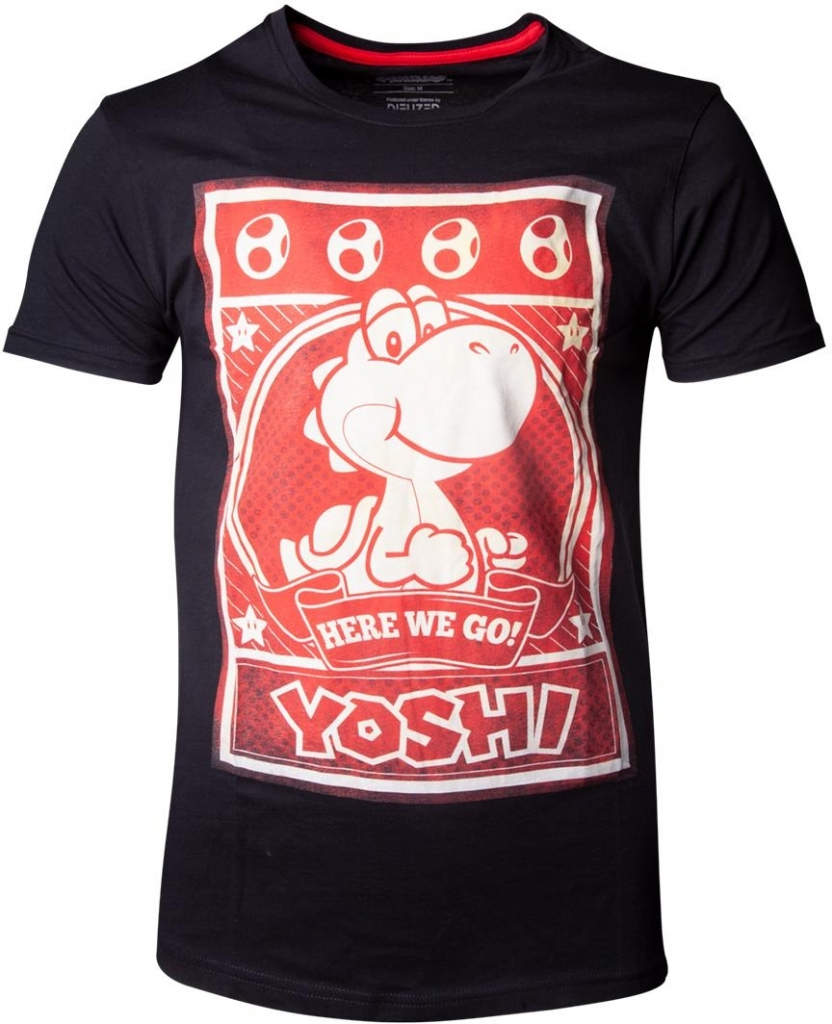 Difuzed Nintendo - Super Mario Yoshi Poster Men's T-Shirt