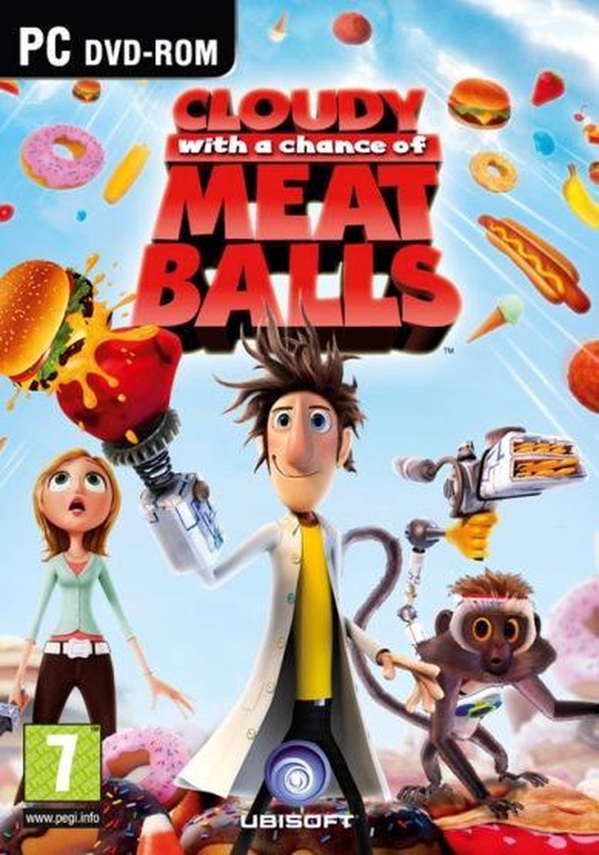 Ubisoft Cloudyh a Chance of Meatballs - Wit