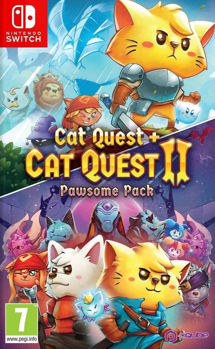 Pqube Cat Quest + Cat Quest II Pawsome Pack