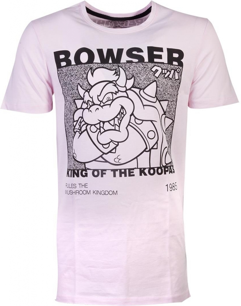 Difuzed Nintendo - Super Mario Festival Bowser Men's T-Shirt