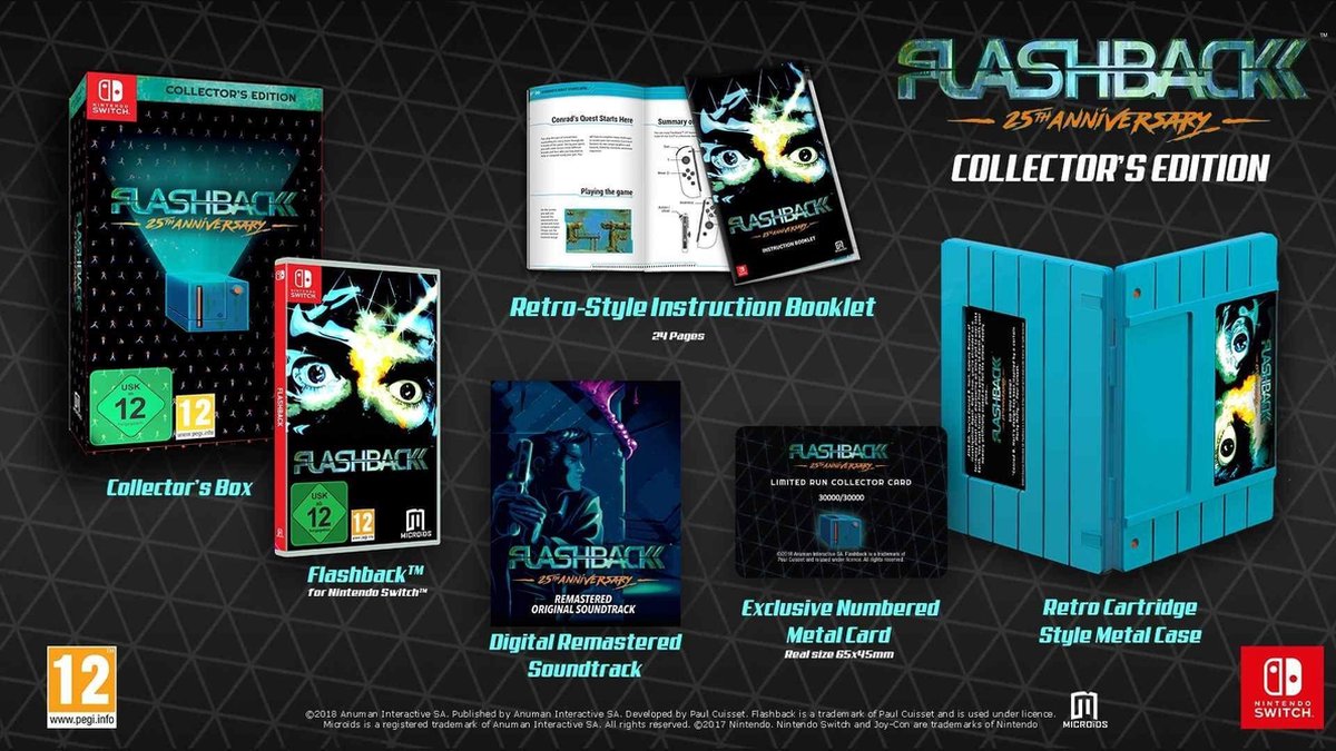Mindscape Flashback 25th Anniversary Collector's Edition