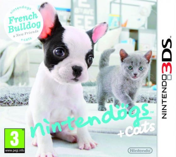 Nintendo gs + Cats Bulldog