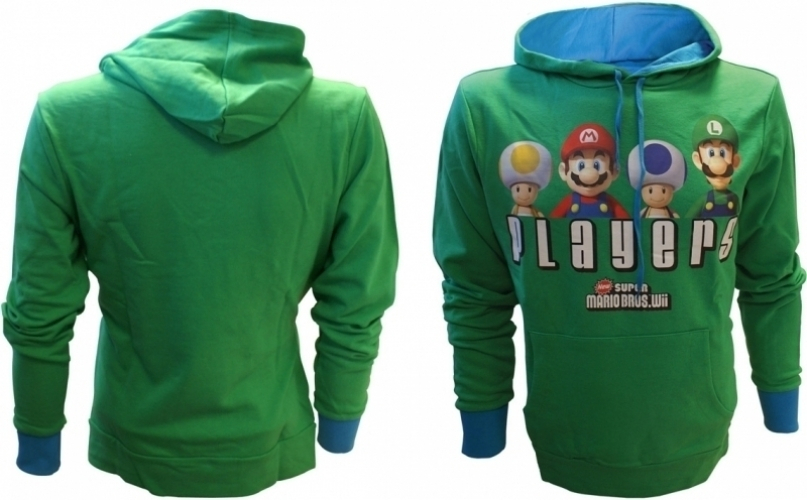 Difuzed Nintendo - Players Green Hoodie