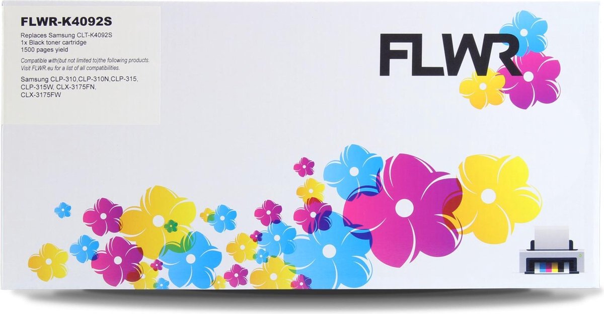 Samsung FLWR - Toner / K4092S / - Geschikt voor - Zwart