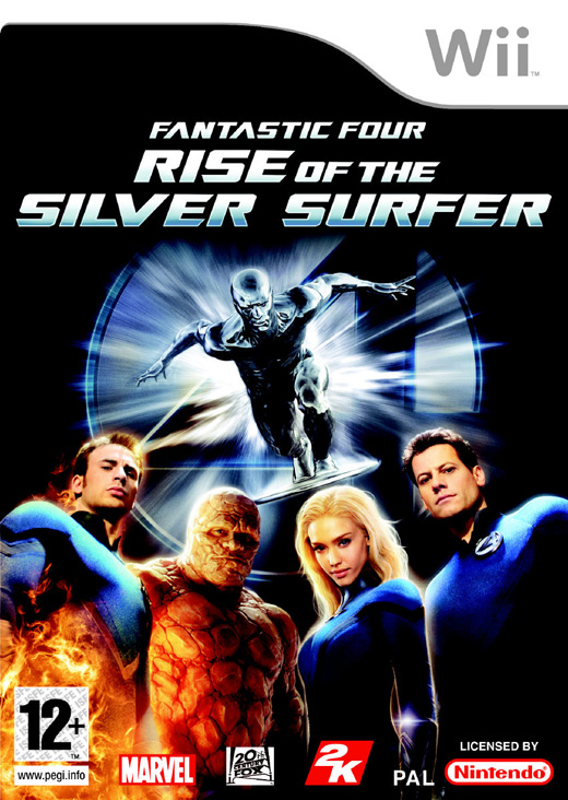 2K Games Fantastic Four Rise of the Surfer - Silver